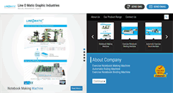 Desktop Screenshot of exercisenotebookmachine.net